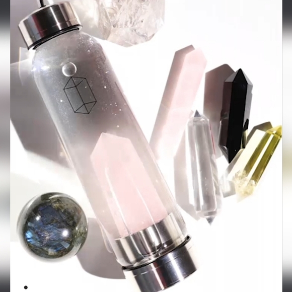 ❤️BUY 2 GET 1 FREE  Glacce Crystal Elixir Water BottleType: Rose quartz - Picture 5 of 9